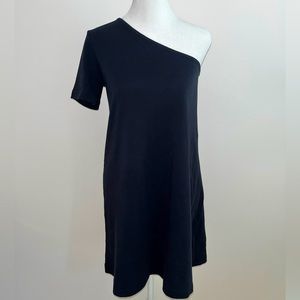 COS One-Shoulder Sleeve T-shirt Dress